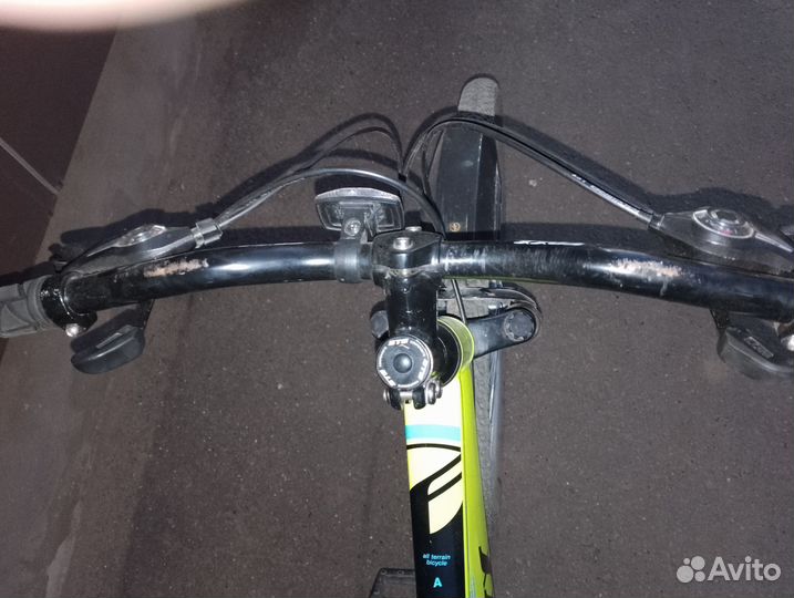 Велосипед скоростной бу foxx лаймовый цвет