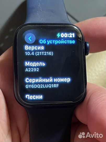 Часы apple watch 6 44 mm