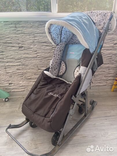 Коляска санки