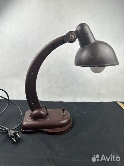 Настольная Карболитовая лампа, Орехово-Зуево,30гг