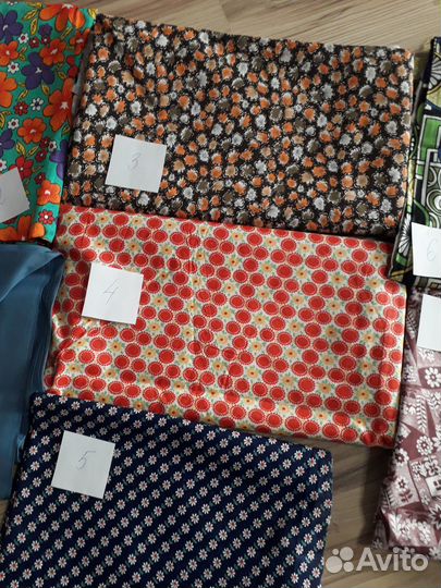 Ткани СССР хлопок сатин