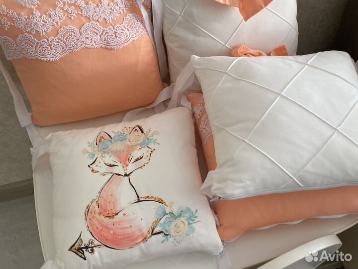 Бортики в детскую кроватку