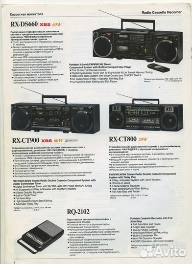 Продам Panasonic RX-DS660 XBS