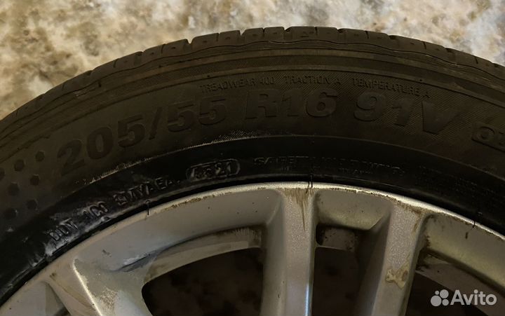 Летние колеса Ford Focus 205/55/16