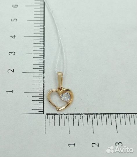 Золотая подвеска