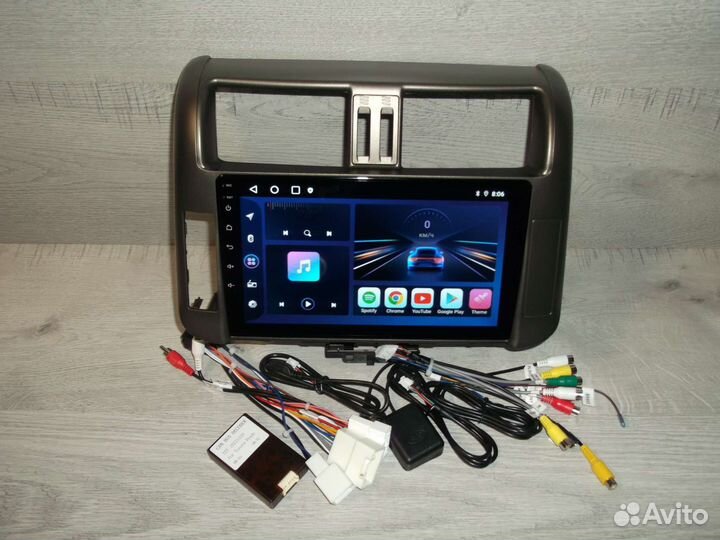 Магнитола Toyota Land Cruiser Prado 150 Android