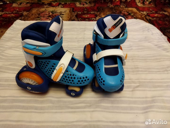 Роликовые коньки детские раздвижные reaction