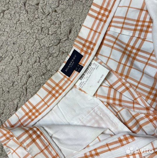 Шорты burberry в клетку