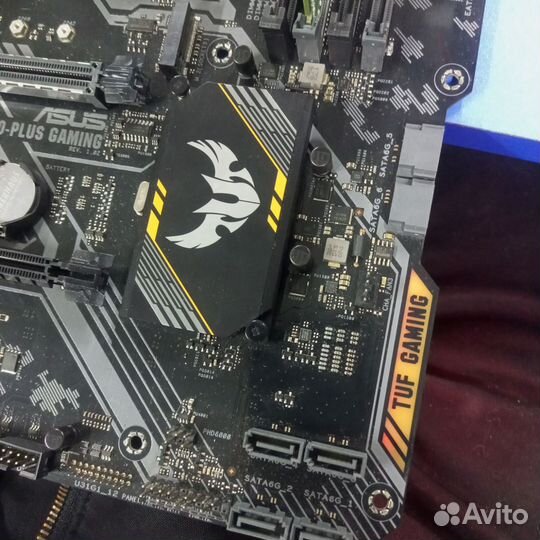 Материнская плата asus tuf gaming b450 plus