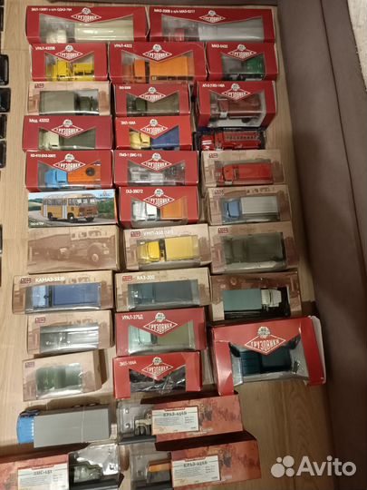 Коллекция грузовиков, модели 1:43
