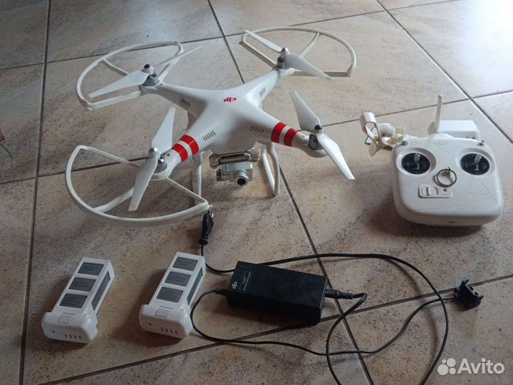 Квадрокоптер dji phantom 2 на разбор