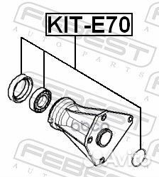 Kite70 р/к дефиринциала Подшипник и сальник 44