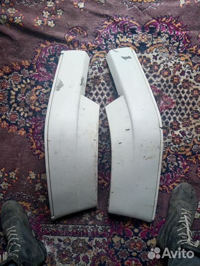 Накладки бампера opel vektra A