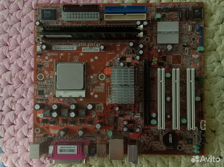 Комплект winFast+проц Amd Athlon 64 2800+640мб озу