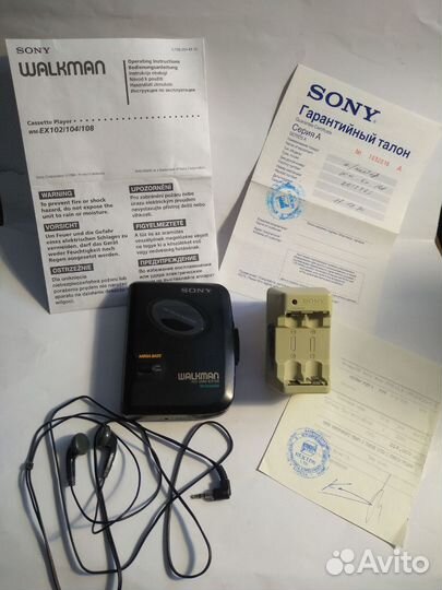 Аудиоплеер Sony wm-ex108 Walkman