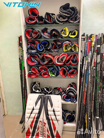 Ремонт хоккейных перчаток (краг)