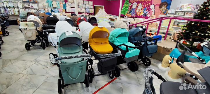 Коляски 2в1 3в1 большой выбор в наличии