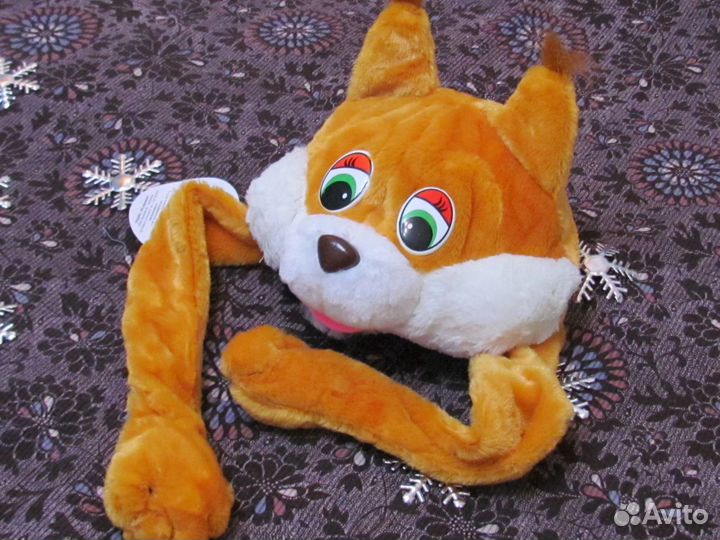 Новый костюм шапка Белка Белочка Бельчонок