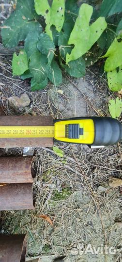 Столбы для забора труба