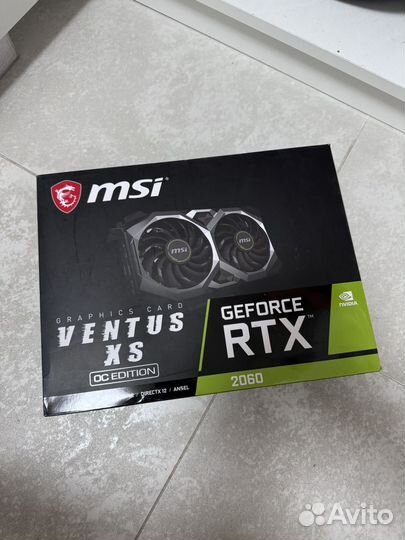 Видеокарта MSI RTX 2060 Ventus