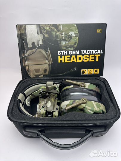 Наушники тактические Headset 6TH GEN tactical