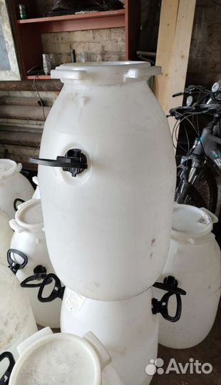 Бочка пластиковая пищевая 51 л