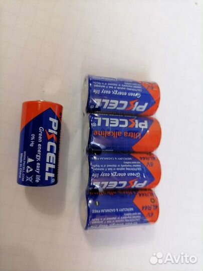 Батарейки 4LR44 6V