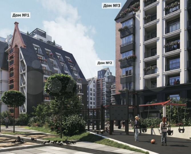 2-к. квартира, 97,6 м², 3/10 эт.