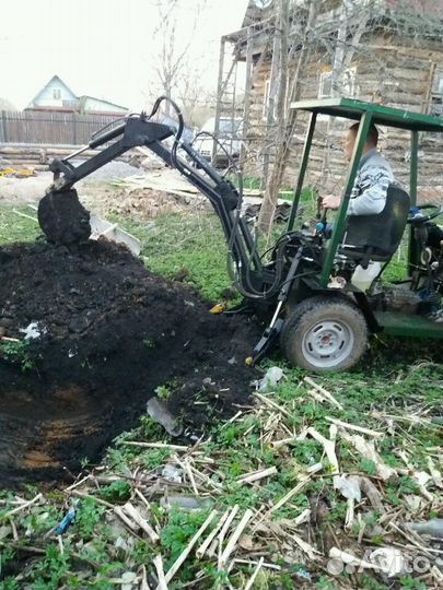 Услуги мини экскаватора