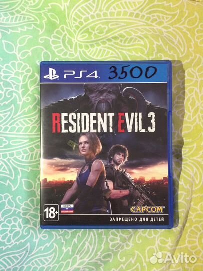 Resident evil 3 на PS4