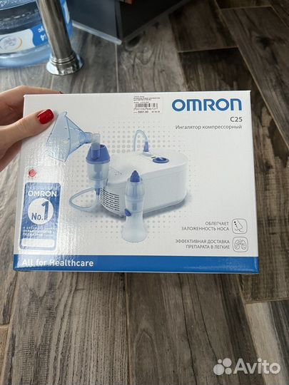 Ингалятор omron c25 новый