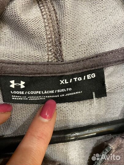 Спортивная кофта under armour размер XL