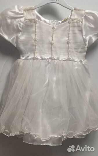 Нарядное платье для девочки 86 92