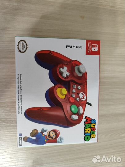 Nintendo switch hori battlepad super Mario