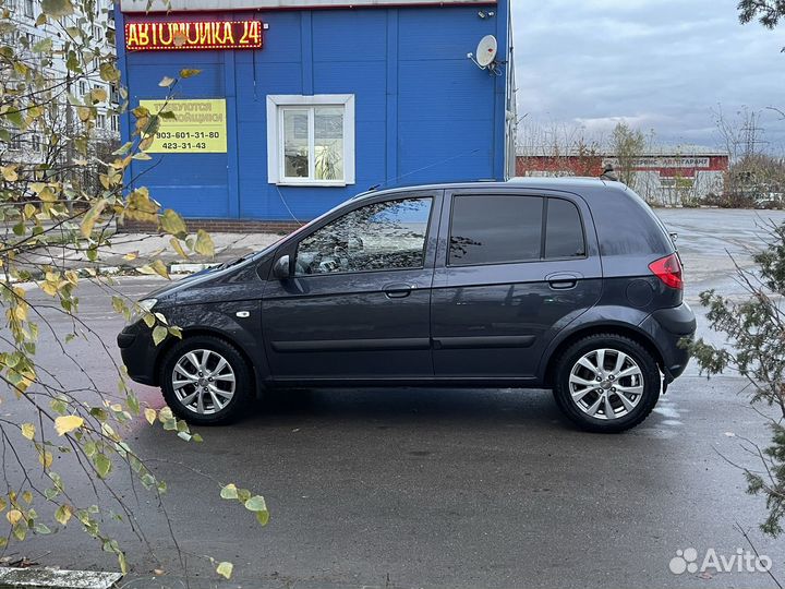 Hyundai Getz 1.4 AT, 2008, 144 500 км