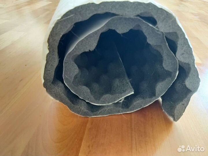 Акустический паралон, с клеевым слоем