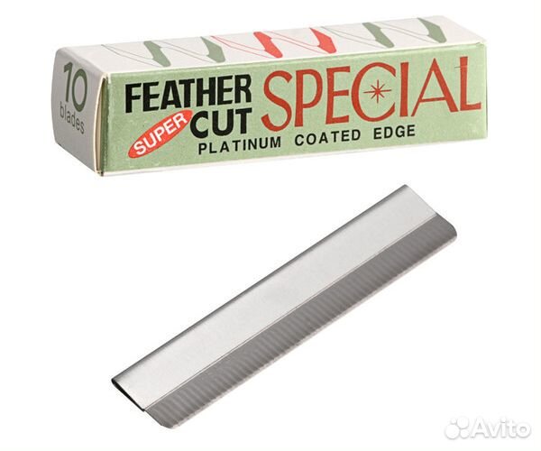 Бритва опасная филировочная + 10 лезвий