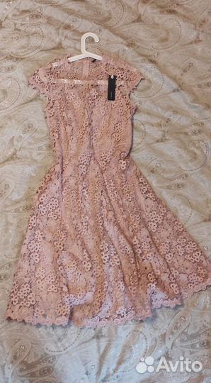 Платье новое кружевное esprit