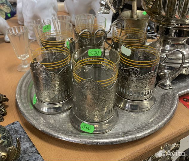 Большой быбор Советских подстаканников