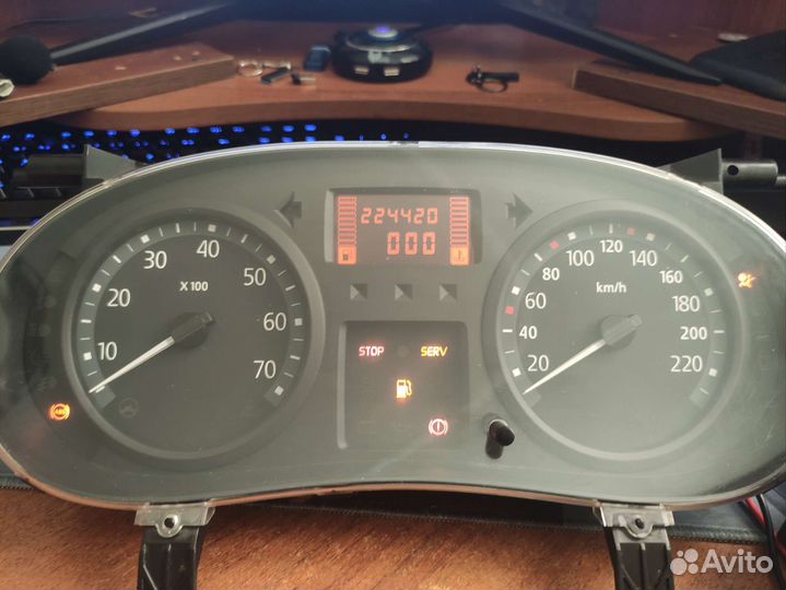 Приборная панель clio 2 рест