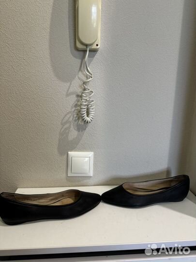 Балетки натуральная кожа 37