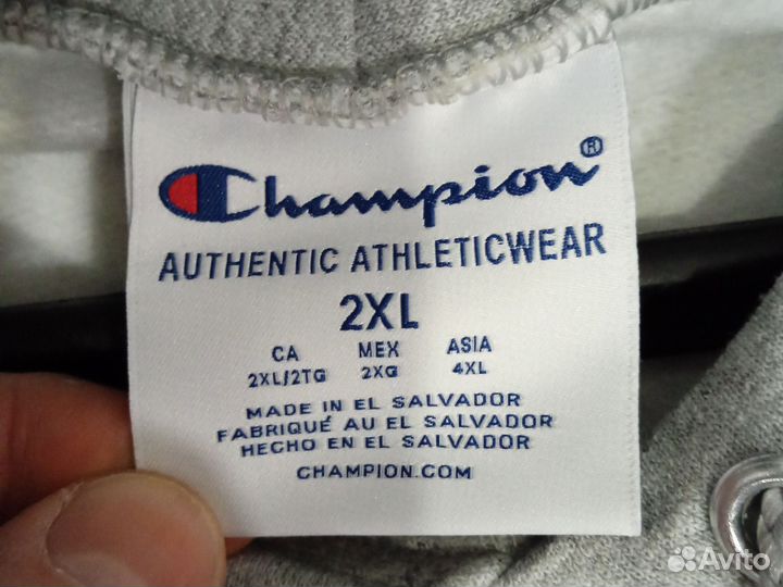 Зип худи champion