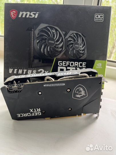 Видеокарта MSI GeForce RTX 3060 Ti ventus 2X OC