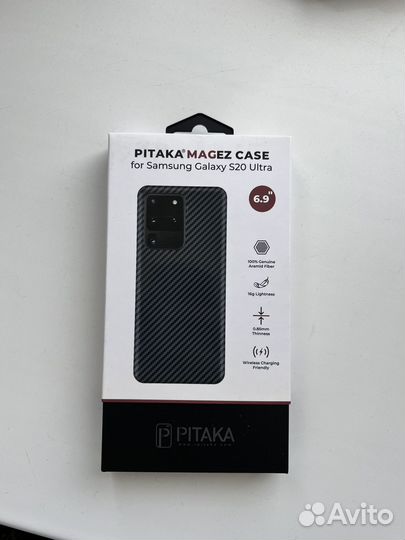 Чехлы pitaka на Samsung Galaxy S20 S20+