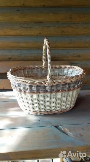 Корзина плетеная