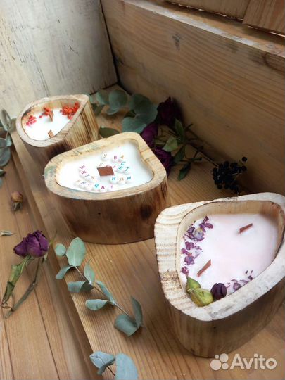 Свечи с посланием