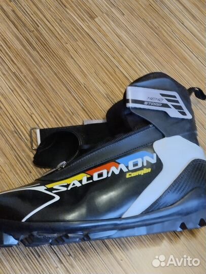 Лыжные ботинки salomon combi