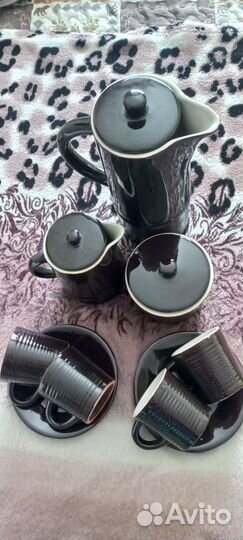 Кофейный сервиз керамика СССР