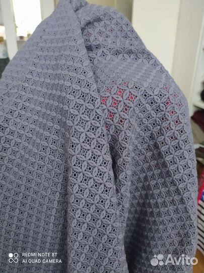 Кружевное полотно. Шитьё. Хлопок, вискоза