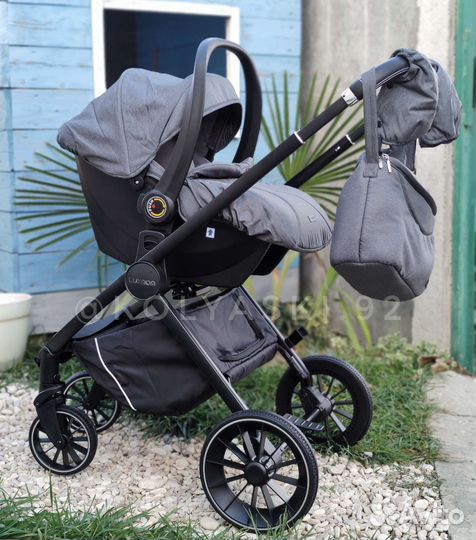 Luxmom 760 3в1 (темно серый)